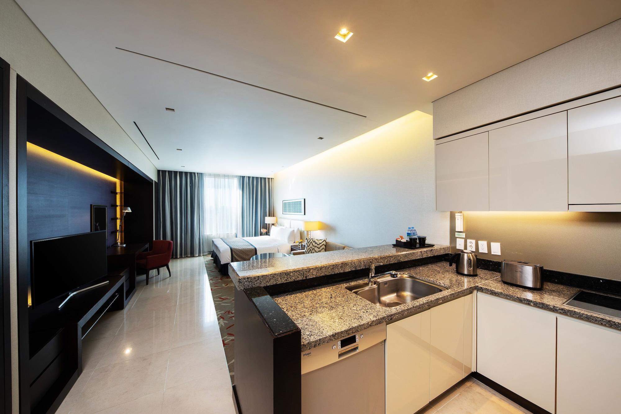 Oakwood Premier Coex Center Seoul Apart otel Dış mekan fotoğraf